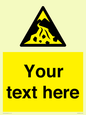 WV10809: Custom Warning: Debris flow zone