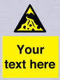 WV10809: Custom Warning: Debris flow zone
