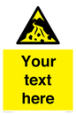 WV10809: Custom Warning: Debris flow zone