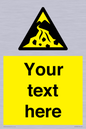 WV10809: Custom Warning: Debris flow zone