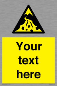WV10809: Custom Warning: Debris flow zone