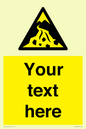 WV10809: Custom Warning: Debris flow zone