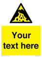 WV10809: Custom Warning: Debris flow zone