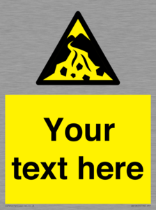 WV10809: Custom Warning: Debris flow zone
