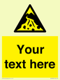 WV10809: Custom Warning: Debris flow zone