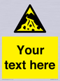 WV10809: Custom Warning: Debris flow zone