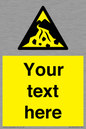 WV10809: Custom Warning: Debris flow zone