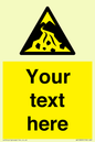 WV10809: Custom Warning: Debris flow zone