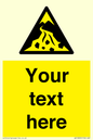 WV10809: Custom Warning: Debris flow zone