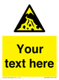 WV10809: Custom Warning: Debris flow zone