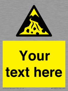 WV10809: Custom Warning: Debris flow zone
