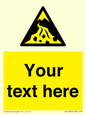 WV10809: Custom Warning: Debris flow zone