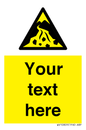 WV10809: Custom Warning: Debris flow zone