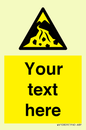 WV10809: Custom Warning: Debris flow zone