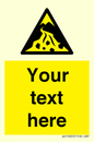 WV10809: Custom Warning: Debris flow zone