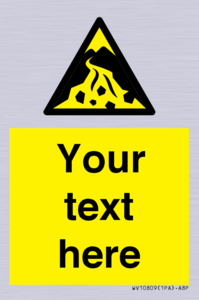 WV10809: Custom Warning: Debris flow zone