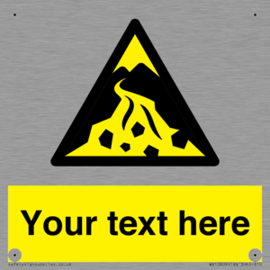WV10809: Custom Warning: Debris flow zone
