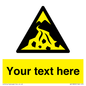 WV10809: Custom Warning: Debris flow zone