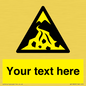 WV10809: Custom Warning: Debris flow zone