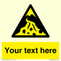 WV10809: Custom Warning: Debris flow zone