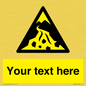 WV10809: Custom Warning: Debris flow zone