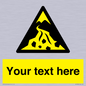 WV10809: Custom Warning: Debris flow zone