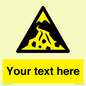 WV10809: Custom Warning: Debris flow zone