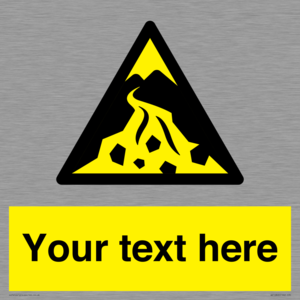 WV10809: Custom Warning: Debris flow zone