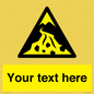 WV10809: Custom Warning: Debris flow zone