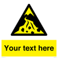 WV10809: Custom Warning: Debris flow zone