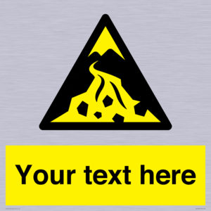 WV10809: Custom Warning: Debris flow zone