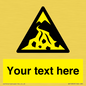 WV10809: Custom Warning: Debris flow zone