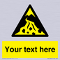 WV10809: Custom Warning: Debris flow zone