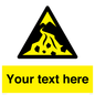 WV10809: Custom Warning: Debris flow zone