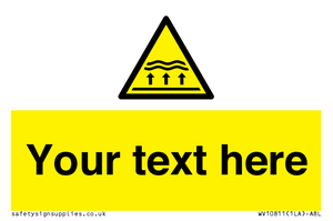 WV10811: Custom Warning: Flood zone