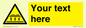 WV10811: Custom Warning: Flood zone