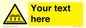 WV10811: Custom Warning: Flood zone