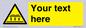 WV10811: Custom Warning: Flood zone