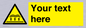 WV10811: Custom Warning: Flood zone