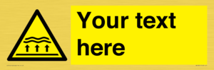 WV10811: Custom Warning: Flood zone