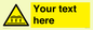 WV10811: Custom Warning: Flood zone