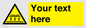 WV10811: Custom Warning: Flood zone