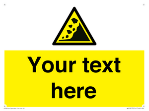 WV10813: Custom Warning: Landslide zone