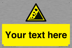 WV10813: Custom Warning: Landslide zone