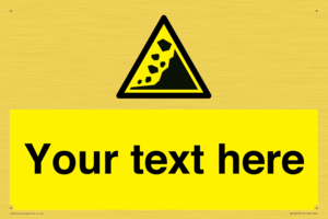 WV10813: Custom Warning: Landslide zone