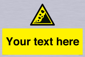 WV10813: Custom Warning: Landslide zone