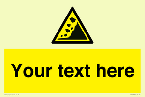 WV10813: Custom Warning: Landslide zone