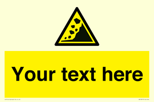 WV10813: Custom Warning: Landslide zone