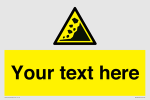 WV10813: Custom Warning: Landslide zone