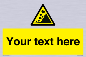 WV10813: Custom Warning: Landslide zone